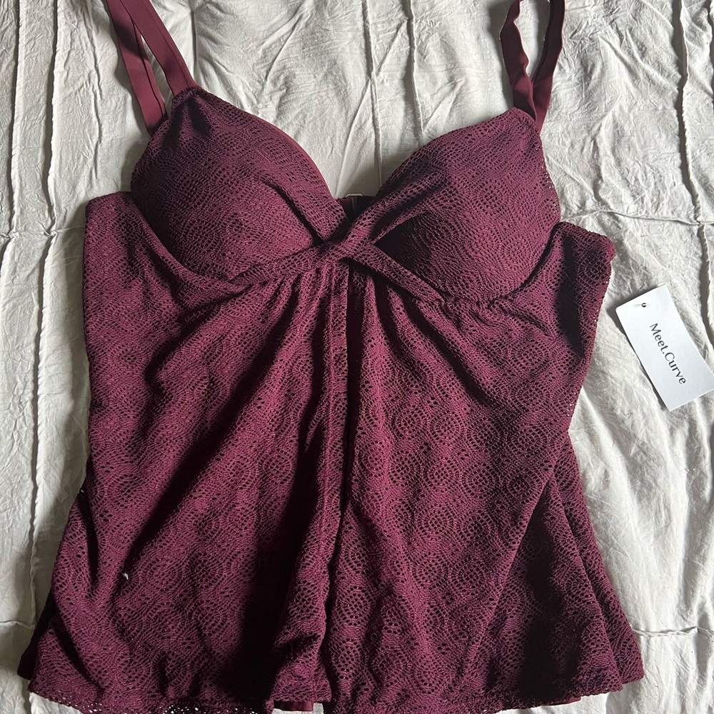 Meet.Curve tankini top size 3xl